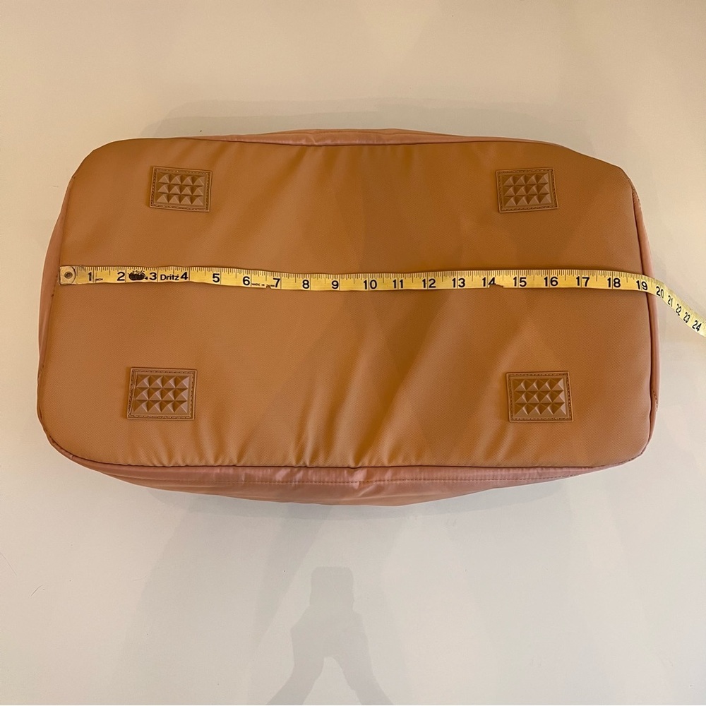 HOTEL DOGGY Quilted Camel Sherpa Dog Carrier Luxury Pet Travel Bag - Picture 13 of 17